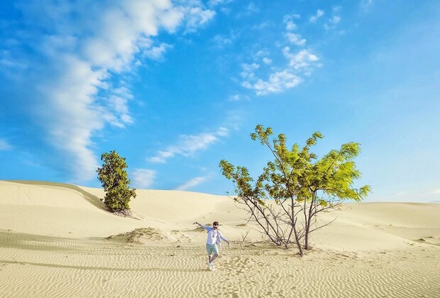 Địa điểm du lịch Ninh Thuận - Đồi cát Nam Cương